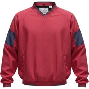 Windshirt‎ Jacket  Red Gore Windstopper 90s Pullover Windbreaker Vintage